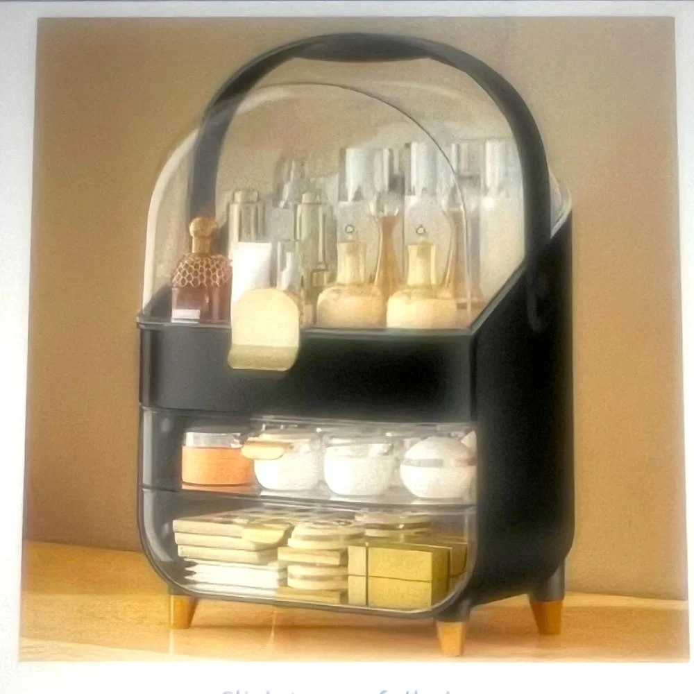 Black Home Storage Organizer